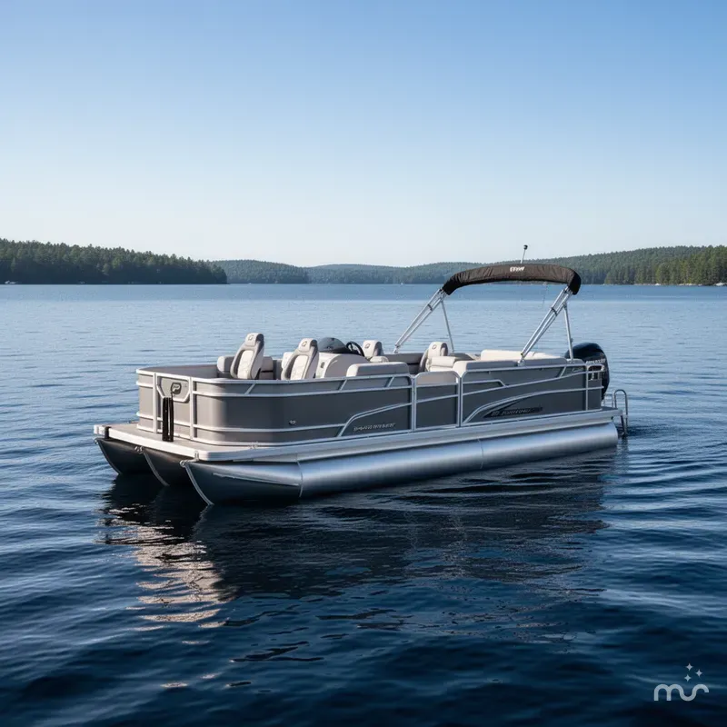 Slide: The Image of Princecraft 21 Sportfisher 2-S Pontoon & Mercury 90HP 4-Stroke 2025 - 0
