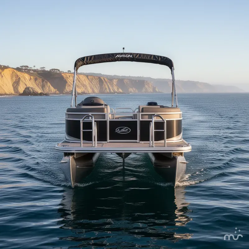 Slide: The Image of Avalon LSZ Entertainer 24' w/ 115HP Mercury! 2022 - 3