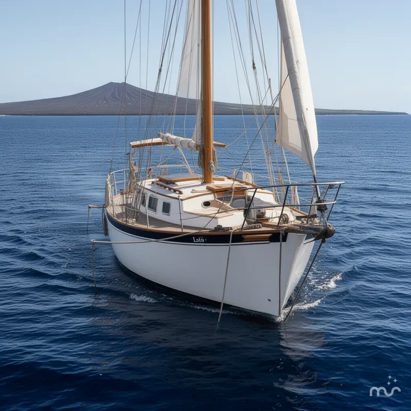 Slide: The Image of Lafitte 44 Cutter 1980 - 1