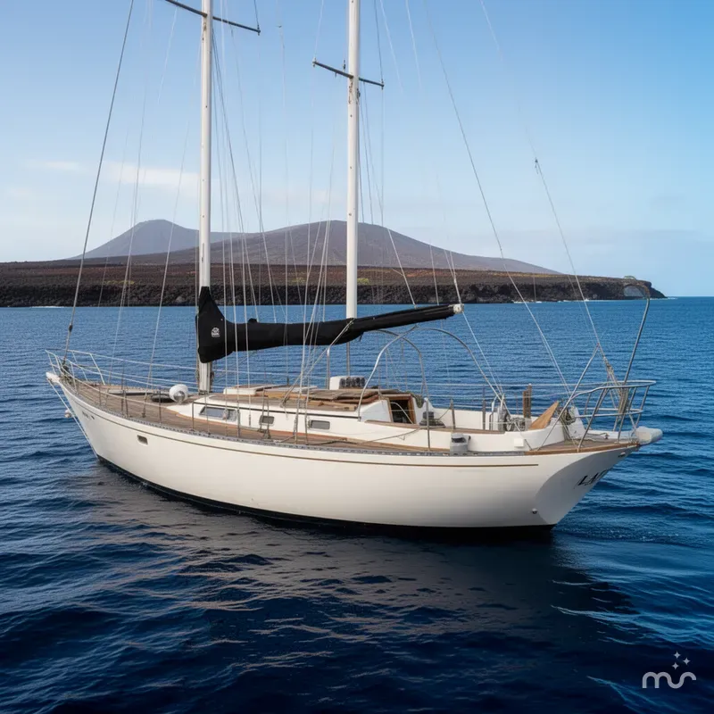 Slide: The Image of Lafitte 44 Cutter 1980 - 2