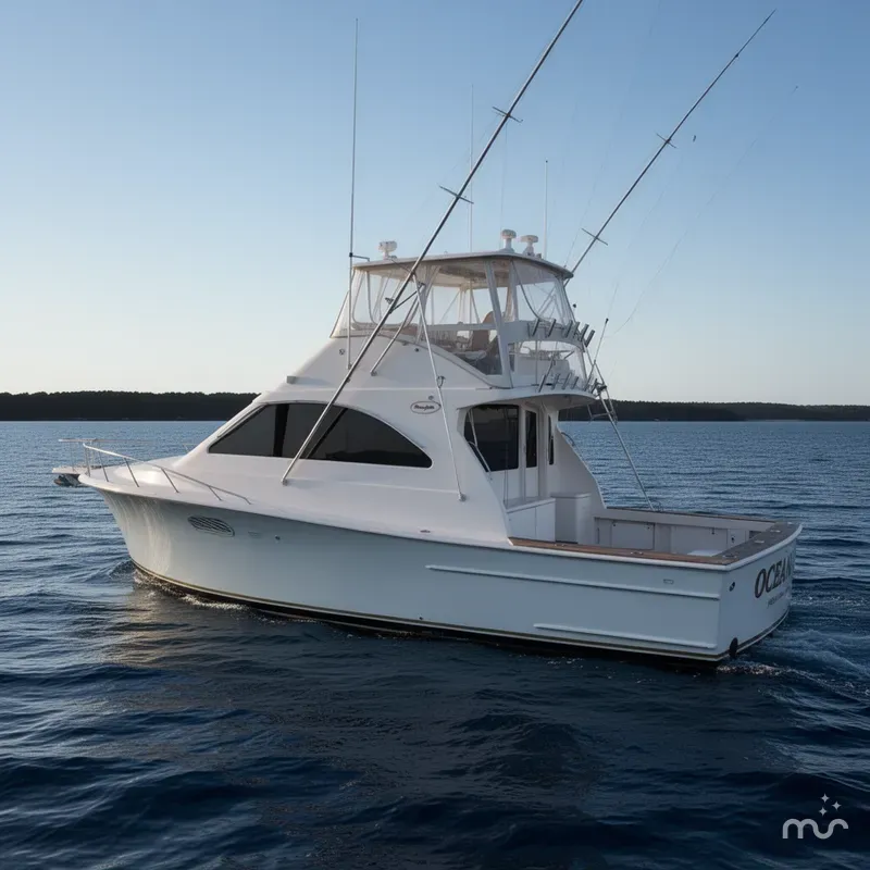 Slide: The Image of Ocean Yachts 43 Super Sport 2000 - 1