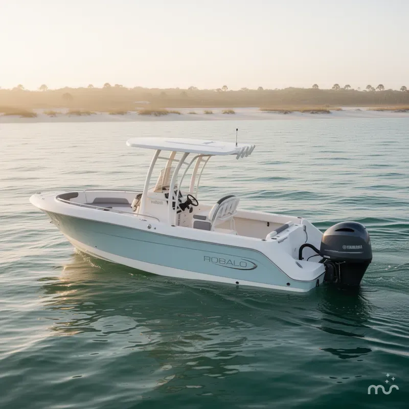 Slide: The Image of Robalo R222 Explorer 2025 - 2