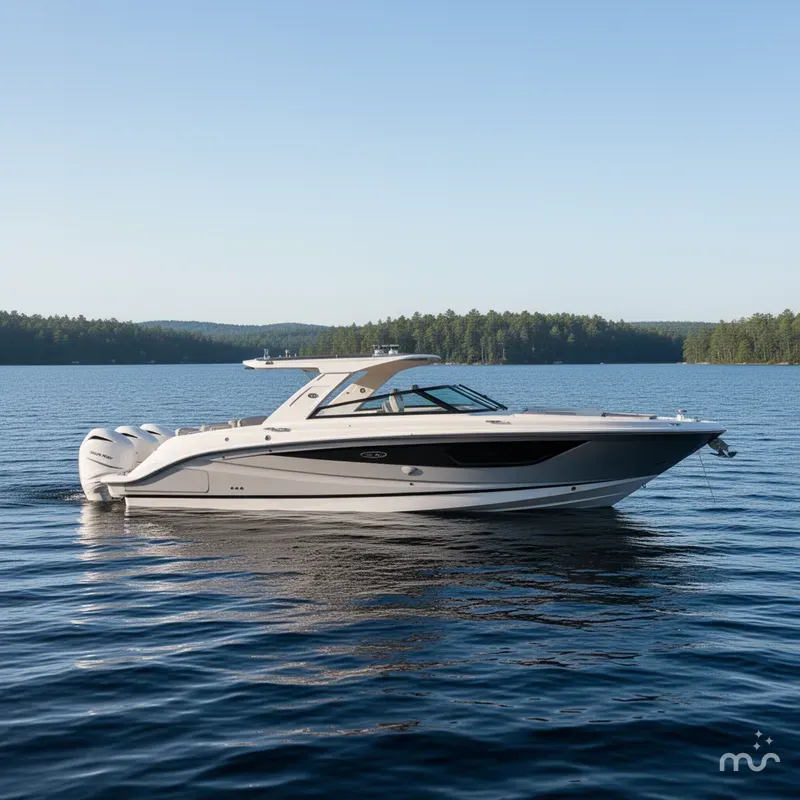 Slide: The Image of Sea Ray SLX 400 Outboard 2025 - 0