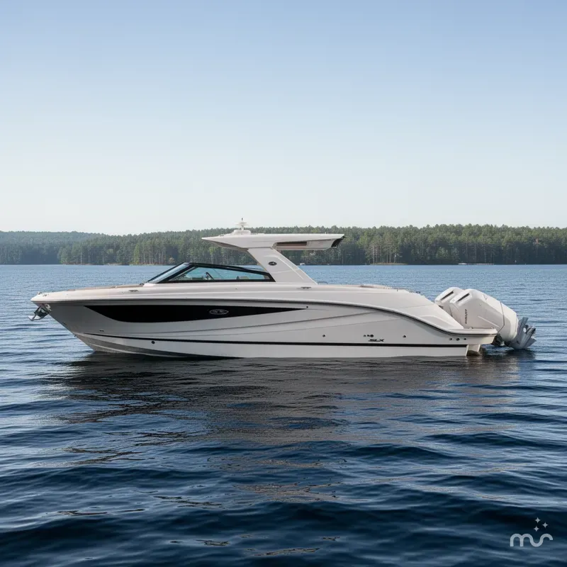 Slide: The Image of Sea Ray SLX 400 Outboard 2025 - 1