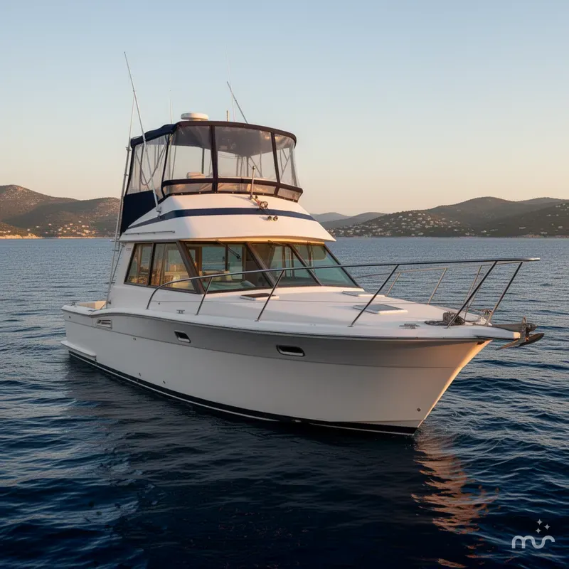 Slide: The Image of Riviera 33 Flybridge 1990 - 2