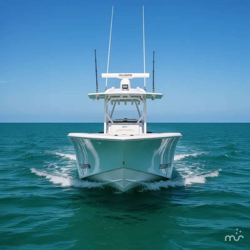 Slide: The Image of Yellowfin 34 Offshore 2025 - 1