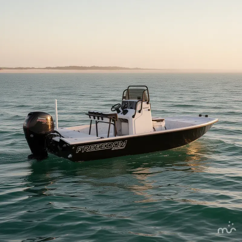 Slide: The Image of Freedom Boats 18' Patriot 2025 - 0