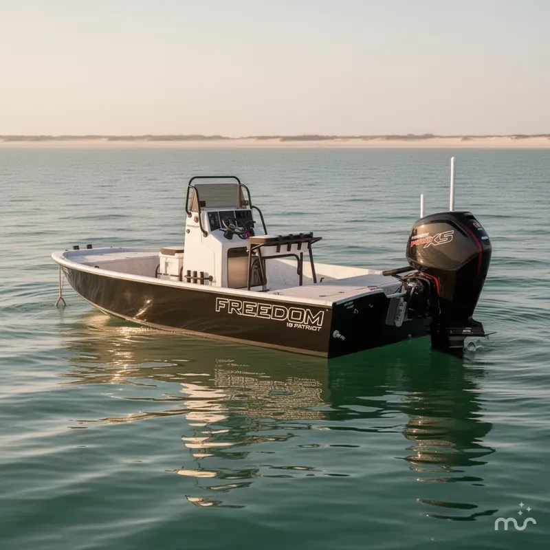 Slide: The Image of Freedom Boats 18' Patriot 2025 - 4