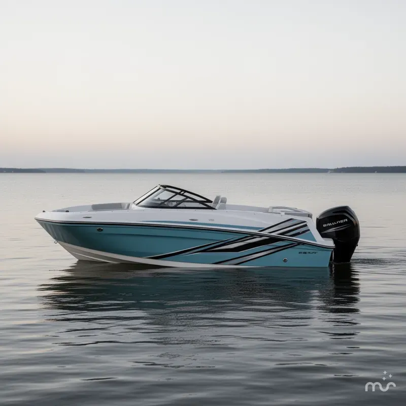 Slide: The Image of Bayliner VR5 Bowrider OB 2025 - 2