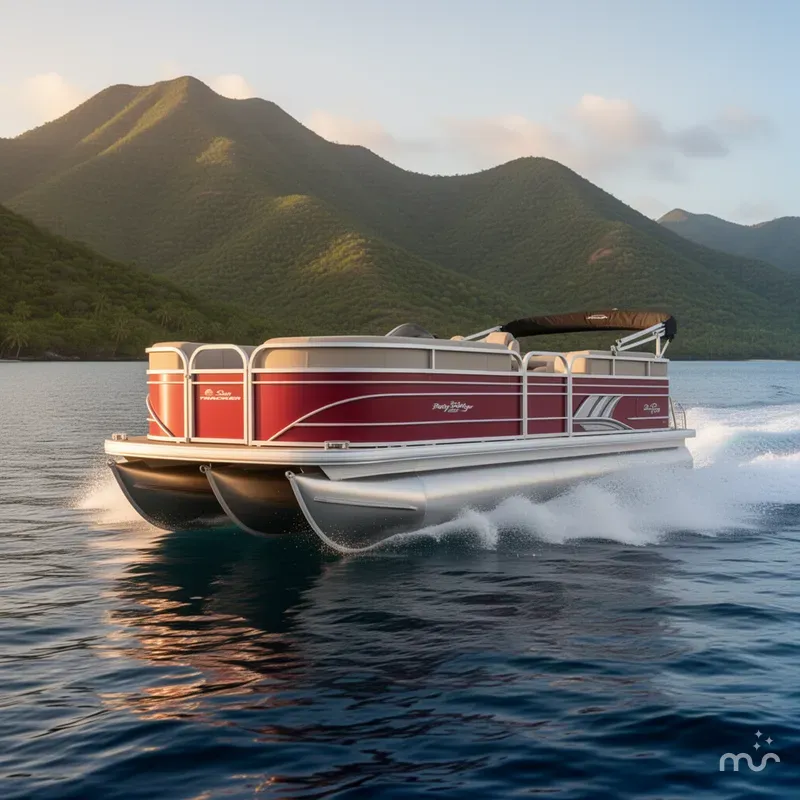 Slide: The Image of Sun Tracker Party Barge 22 XP3 2022 - 2