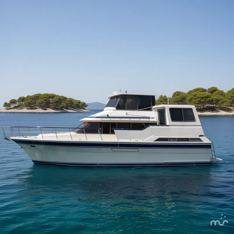 The Image of Kha Shing 43 Motor Yacht 1988 - 0