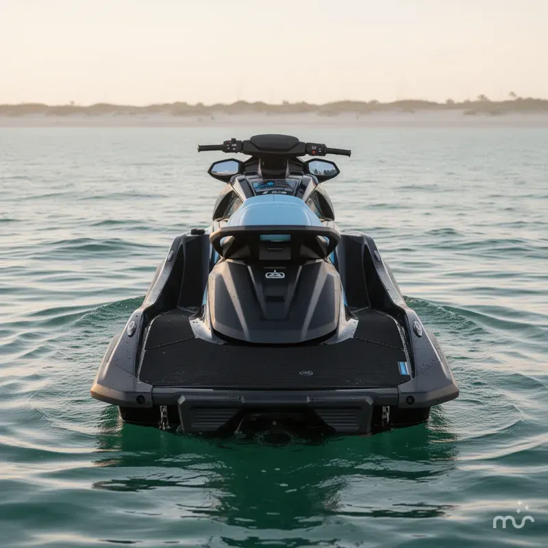 Slide: The Image of Yamaha VX CRUISER-BLACK/ICE BLUE 2025 - 3