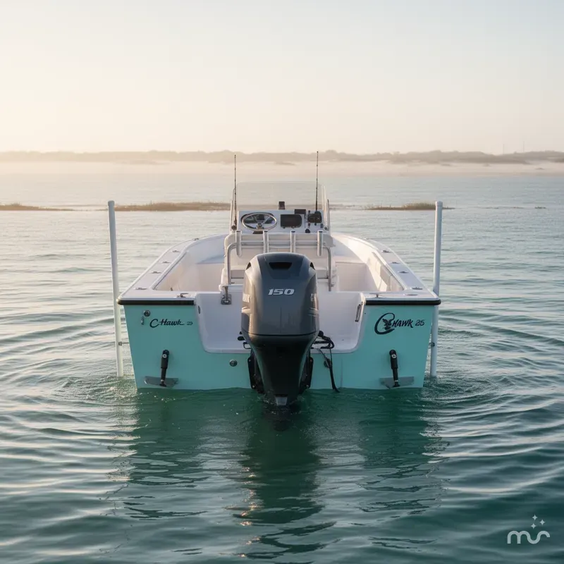 Slide: The Image of C-Hawk 25 Center Console 2025 - 1