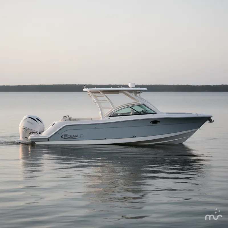 Slide: The Image of Robalo R317 Dual Console 2025 - 2