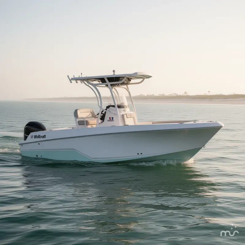 Slide: The Image of Wellcraft 222 Fisherman 2023 - 0