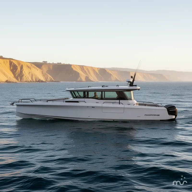 Slide: The Image of Axopar 45 XC Cross Cabin 2025 - 1