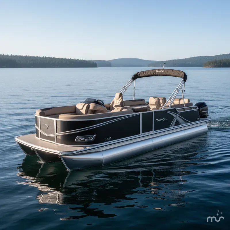 Slide: The Image of Tahoe LTZ 2385 Quad Lounge Shift SS QLS & Honda 4-Stroke 2025 - 0
