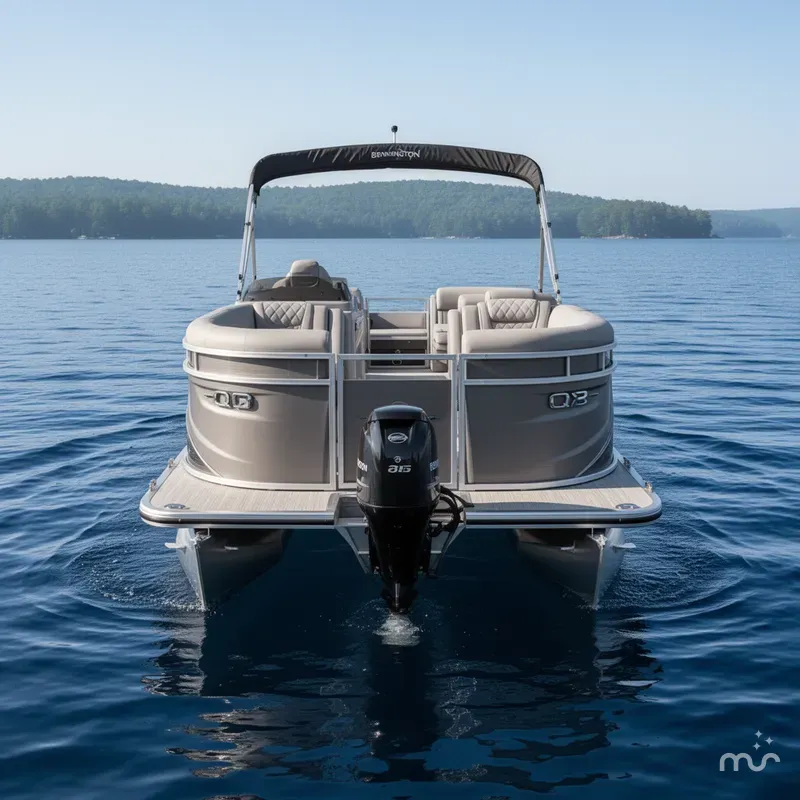 Slide: The Image of Bennington QX Swingback 25 QXSBA Tritoon 2025 - 0