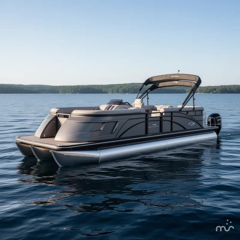 Slide: The Image of Bennington QX Swingback 25 QXSBA Tritoon 2025 - 2
