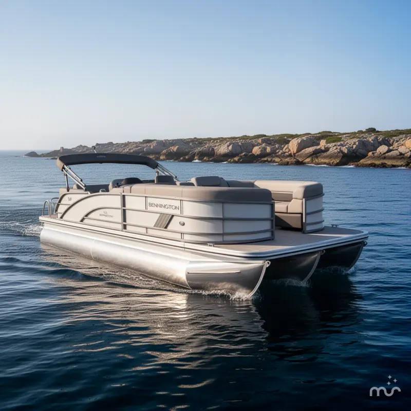 The Image of Bennington M Quad Bench 24 MFB Tritoon 2025 - 0