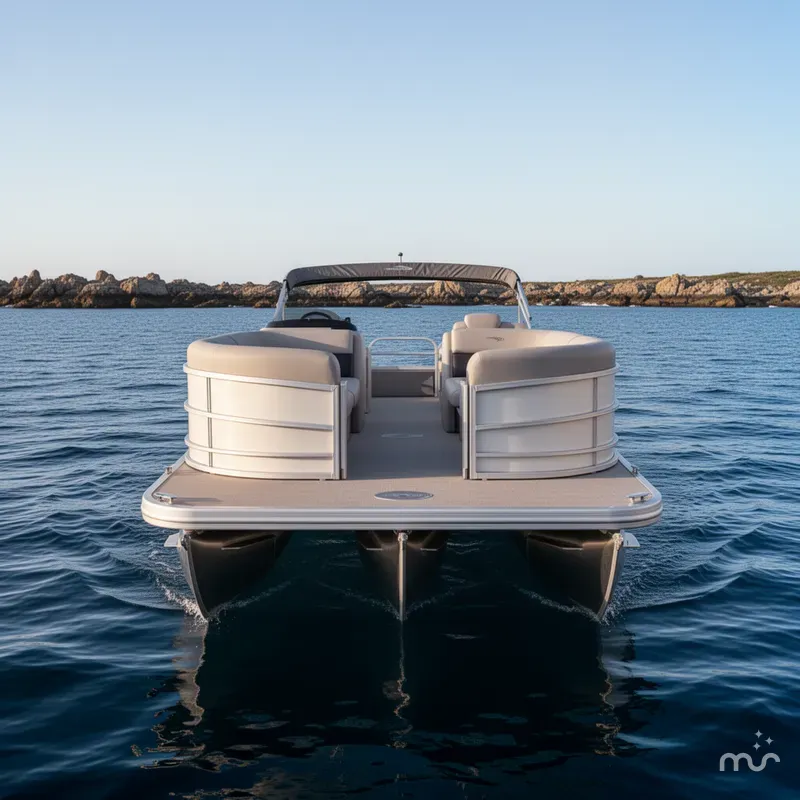Slide: The Image of Bennington M Quad Bench 24 MFB Tritoon 2025 - 1