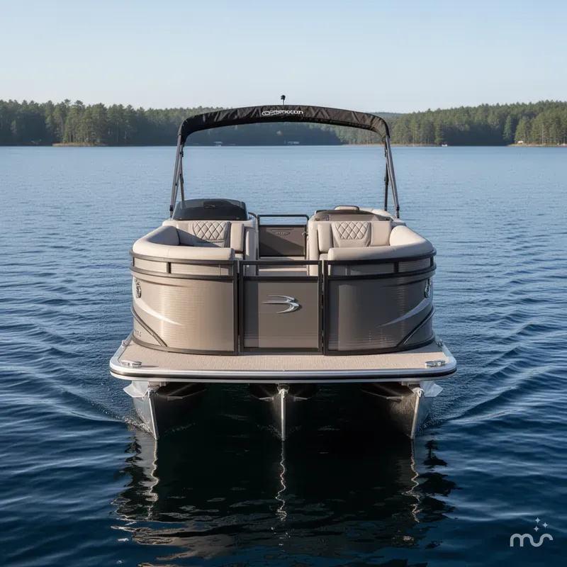 Slide: The Image of Bennington QX Swingback 25 QXSBA Tritoon 2025 - 1