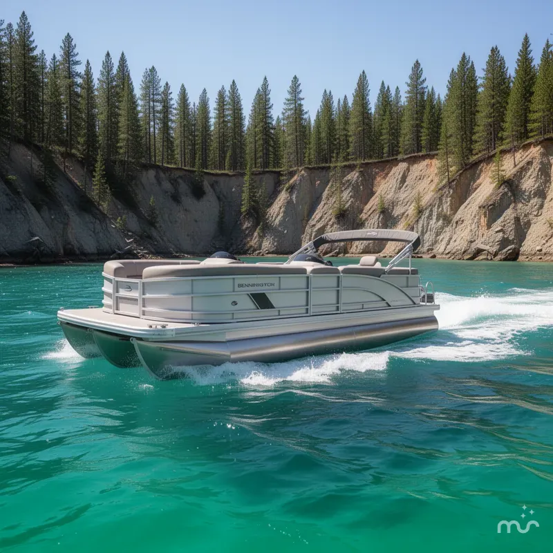 The Image of Bennington M Quad Bench 24 MFB Tritoon 2025 - 0