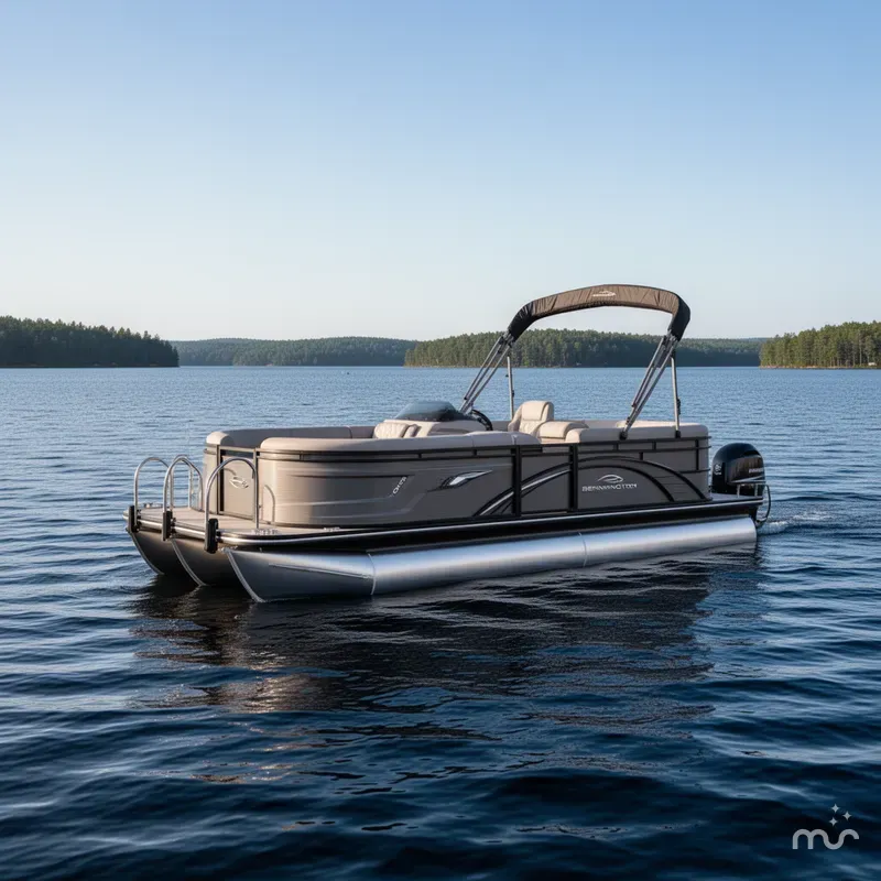 Slide: The Image of Bennington QX Swingback 25 QXSBA Tritoon 2025 - 0