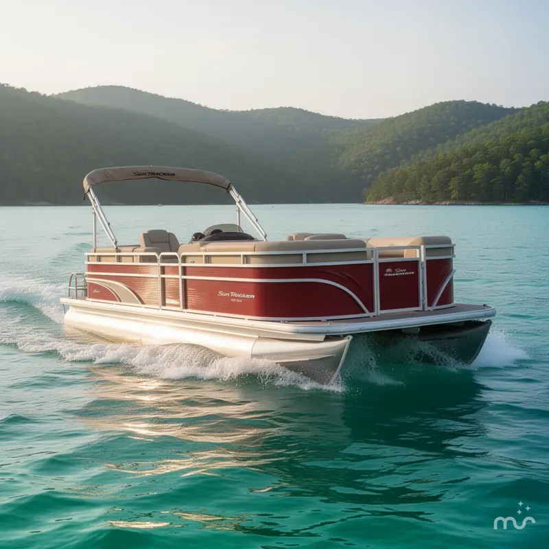 The Image of Sun Tracker Party Barge 22 DLX 2025 - 0