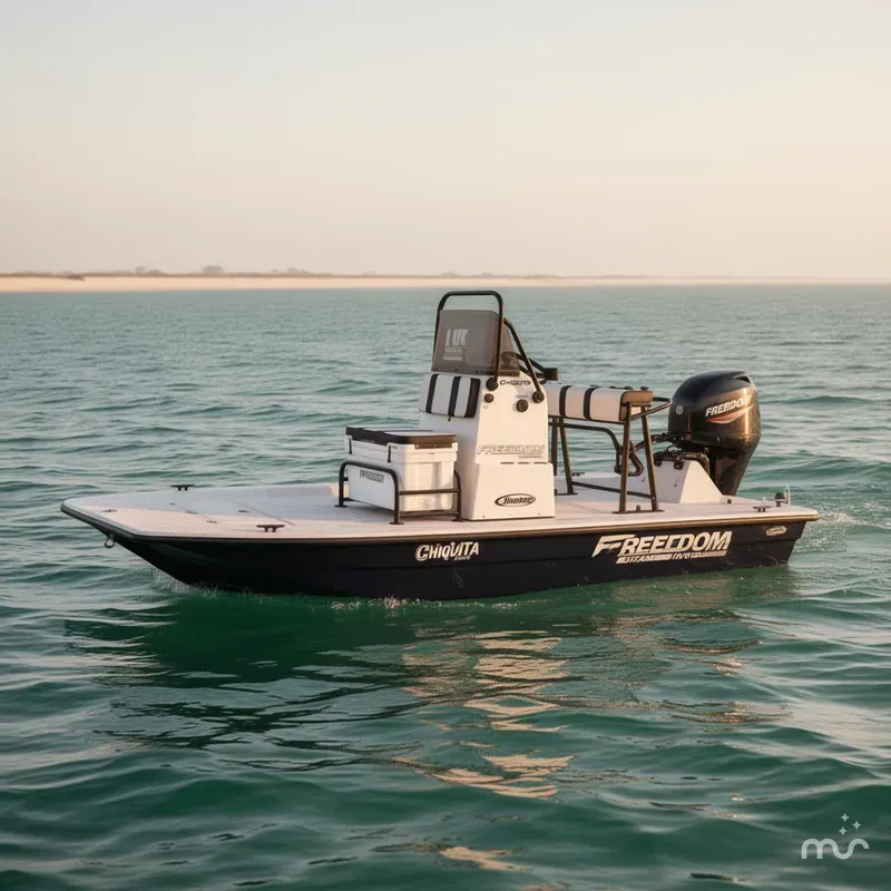 Slide: The Image of Freedom Boats 14' Chiquita 2025 - 0
