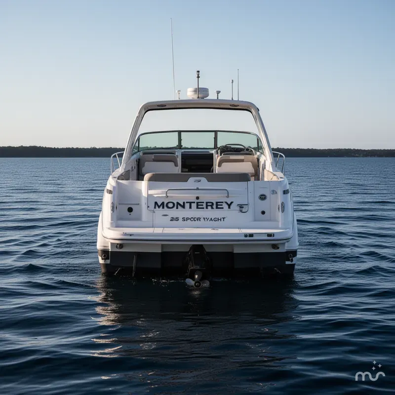 Slide: The Image of Monterey 295 Sport Yacht 2016 - 2