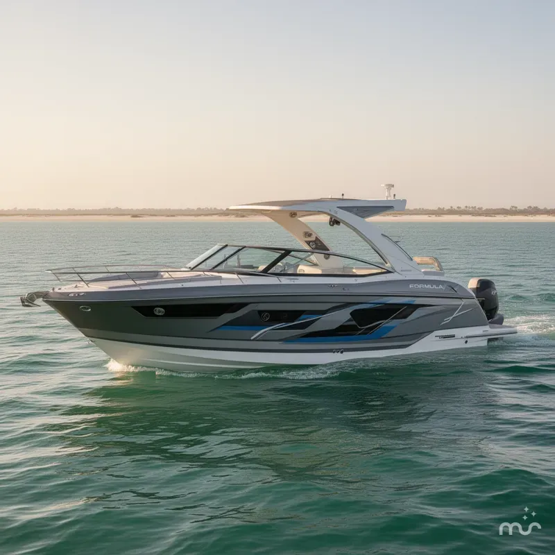 Slide: The Image of Formula 350 Crossover Bowrider 2023 - 1