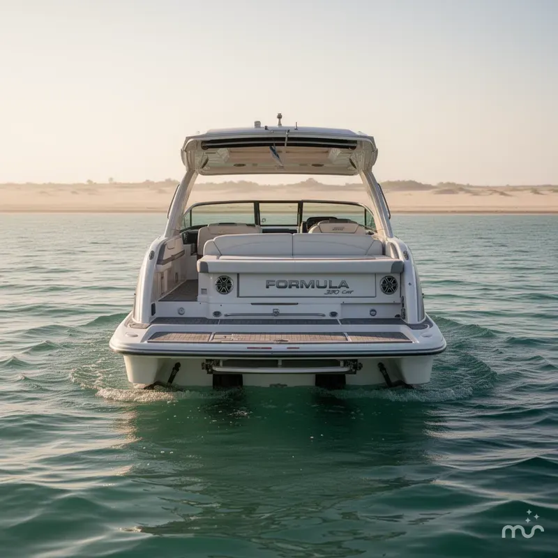 Slide: The Image of Formula 350 Crossover Bowrider 2023 - 2