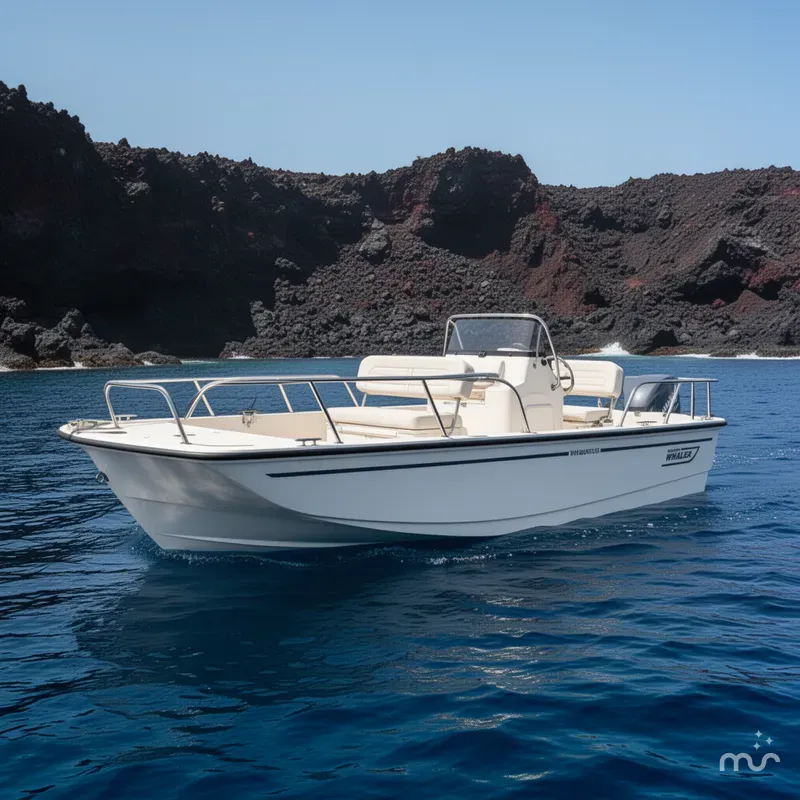 Slide: The Image of Boston Whaler 150 Montauk 2025 - 2