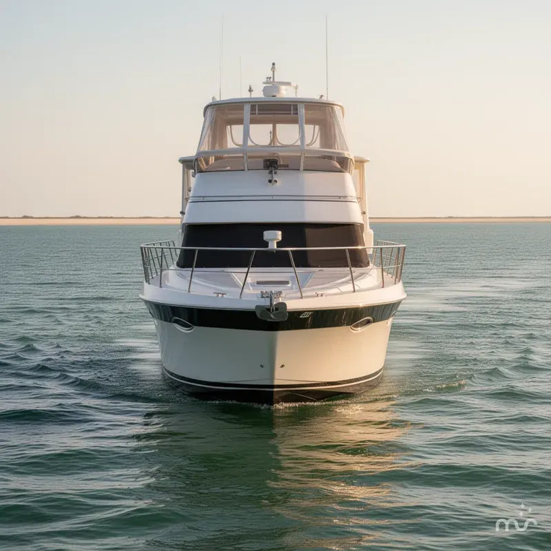 Slide: The Image of Carver 41 Cockpit Motor Yacht 2008 - 1