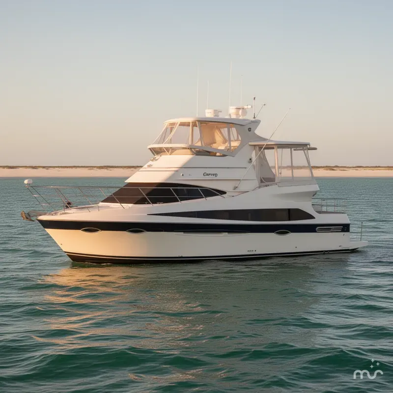 Slide: The Image of Carver 41 Cockpit Motor Yacht 2008 - 4