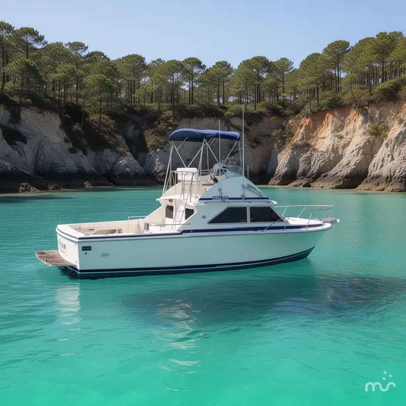 The Image of Bertram 28 Flybridge 1982 - 0