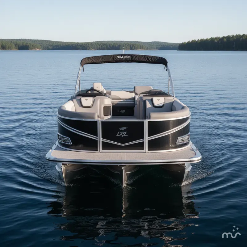 Slide: The Image of Tahoe LTZ 2385 Swingback (VRL) Tritoon & Honda 4-Stroke 2025 - 1