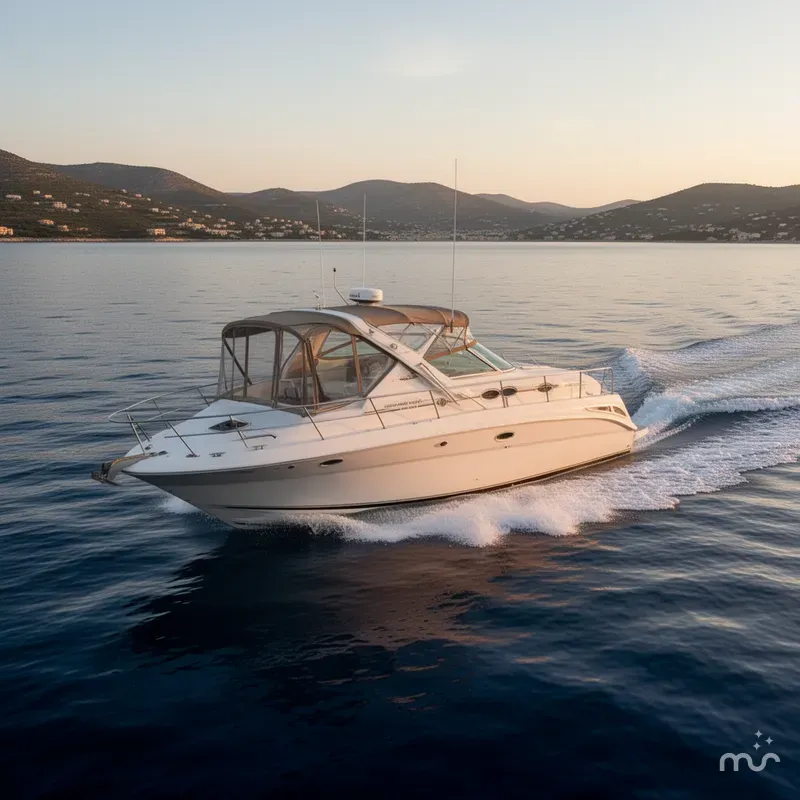 Slide: The Image of Sea Ray 380 Sundancer 2000 - 2