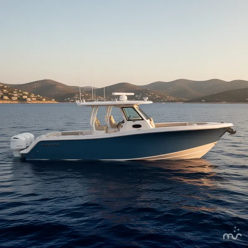 Slide: The Image of Everglades 395 Center Console 2025 - 2