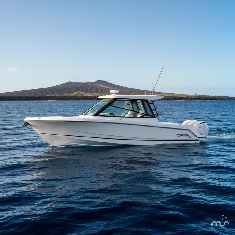 Slide: The Image of Boston Whaler 330 Vantage 2025 - 2