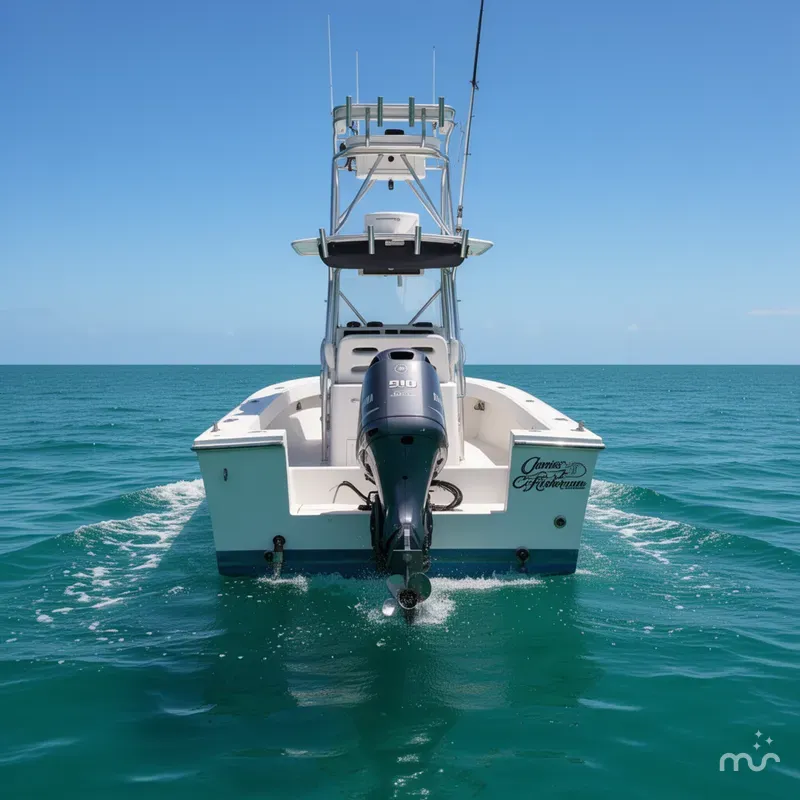 Slide: The Image of Jones Brothers 26 Cape Fisherman 2019 - 1