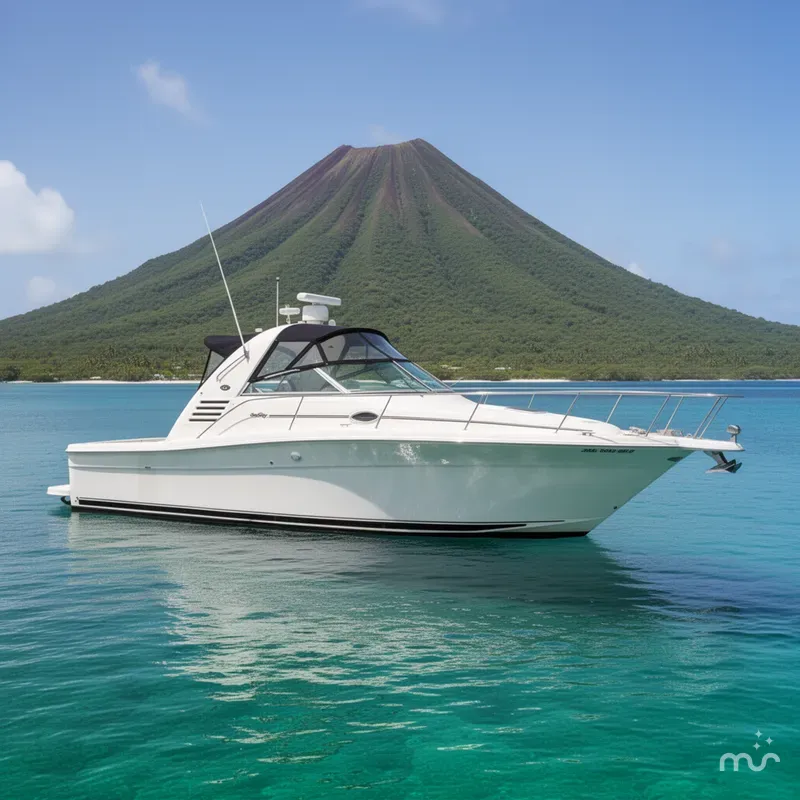 Slide: The Image of Sea Ray 340 Amberjack 2001 - 2