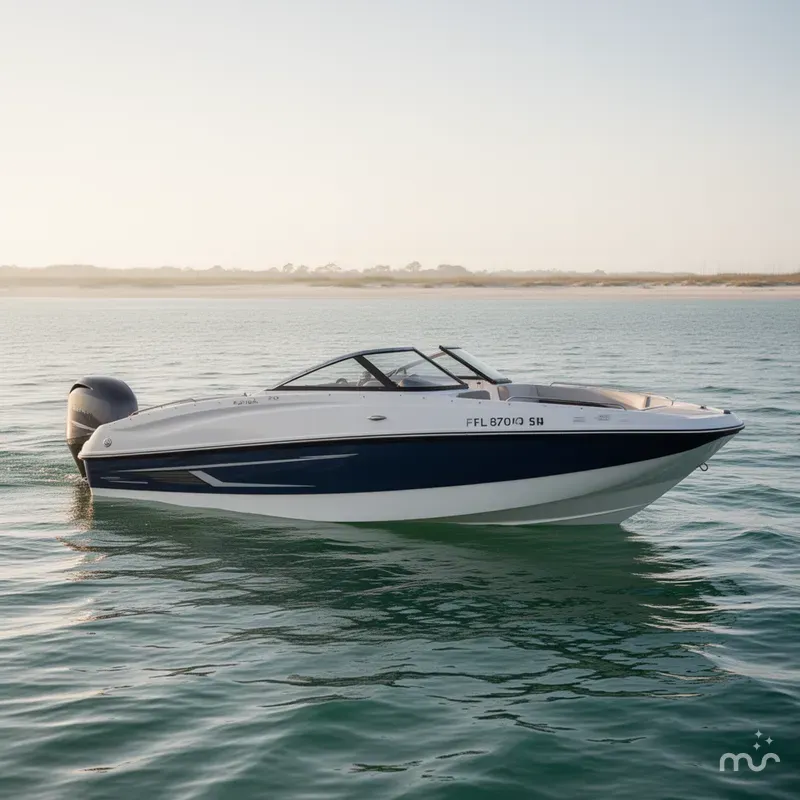Slide: The Image of Bayliner 210 Deck Boat 2015 - 0