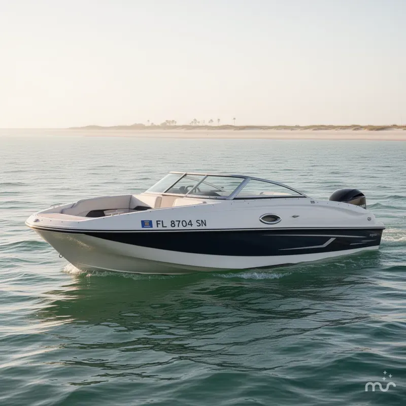 Slide: The Image of Bayliner 210 Deck Boat 2015 - 1