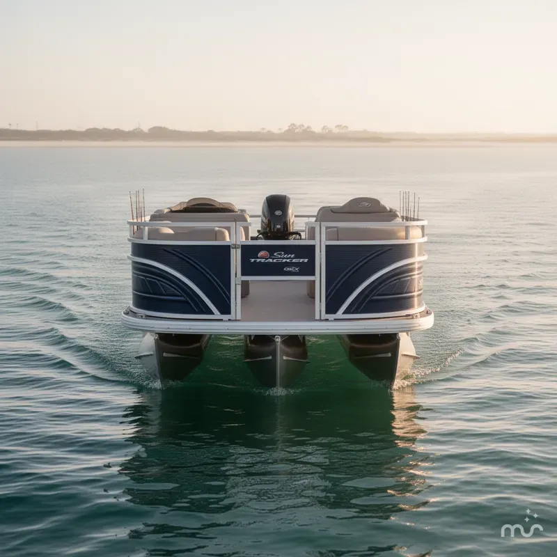 Slide: The Image of Sun Tracker Fishin' Barge 20 DLX 2025 - 0