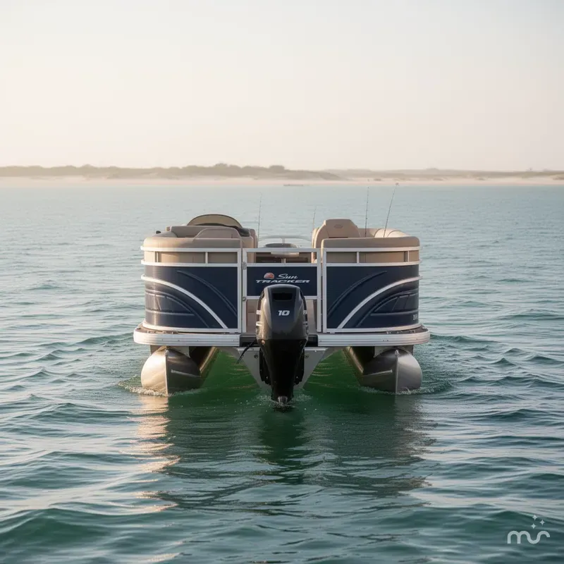 Slide: The Image of Sun Tracker Fishin' Barge 20 DLX 2025 - 2