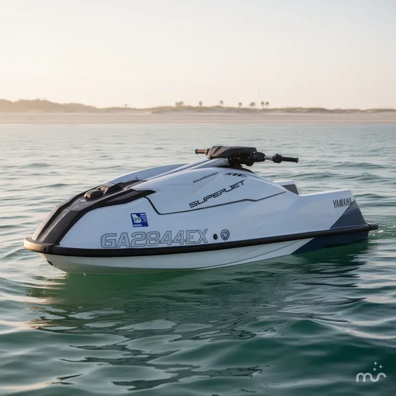 Slide: The Image of Yamaha SuperJet 2022 - 1