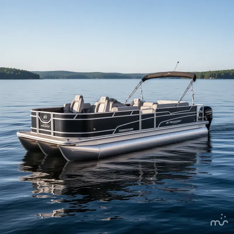 Slide: The Image of Princecraft 21 Sportfisher 2-S Pontoon & Mercury 4-Stroke EFI 2025 - 1