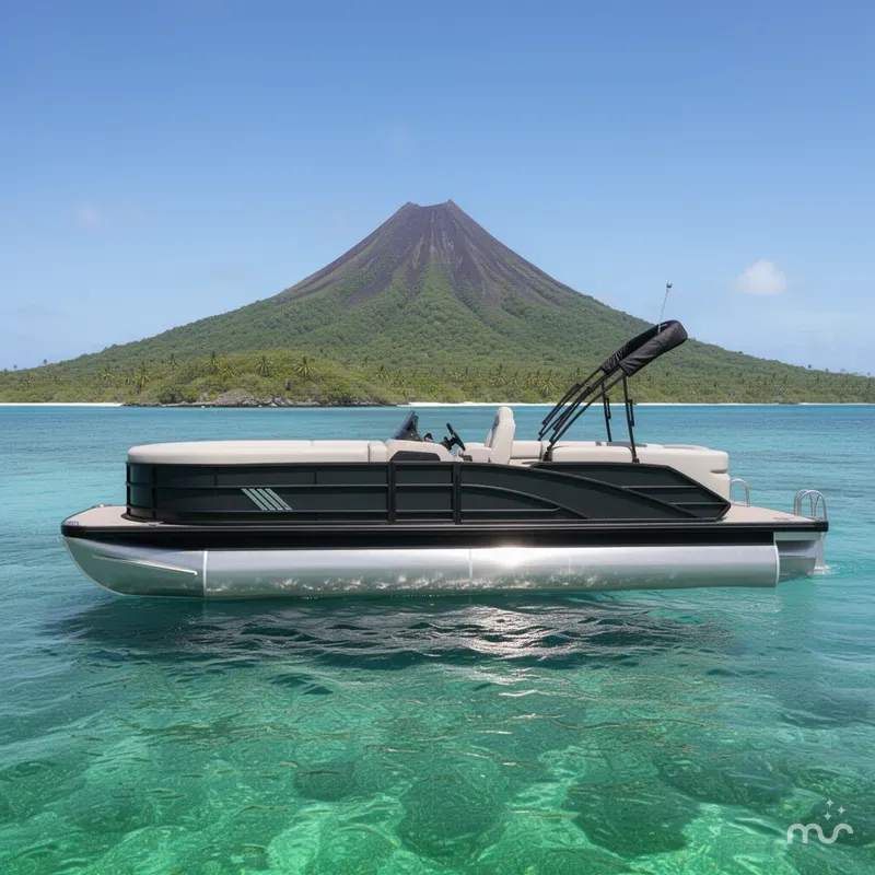 Slide: The Image of Bennington M Quad Bench 24 MFB Tritoon 2025 - 2